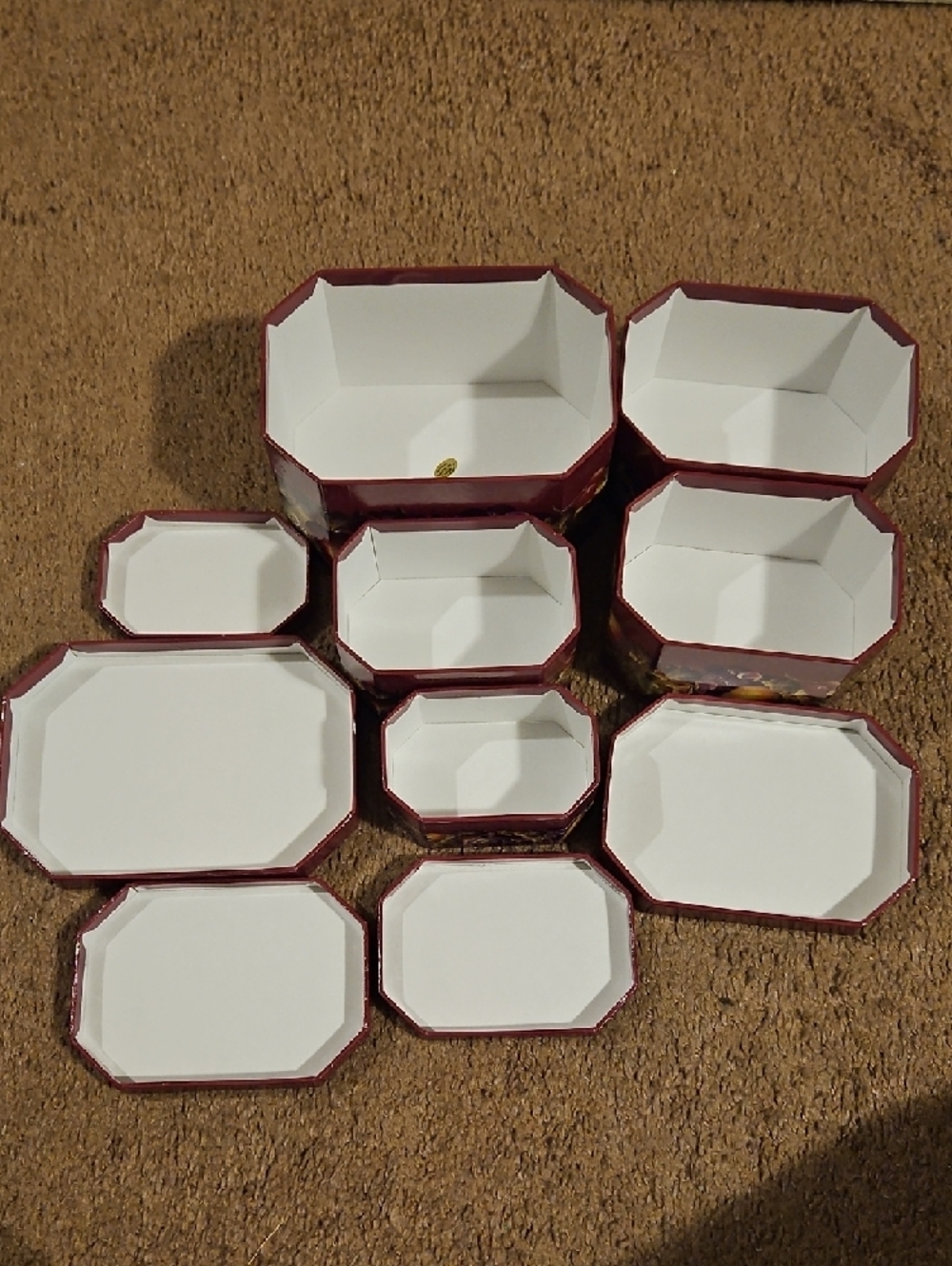 Decorative Nesting Storage Box - Picture 3 of 5